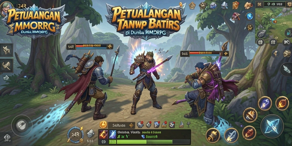 Gameplay seru di 34R, penuh aksi dan petualangan.