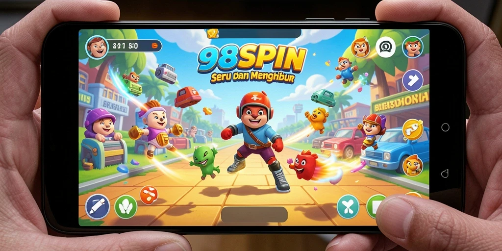 Screenshot menunjukkan gameplay seru 98SPIN dengan tantangan menarik.