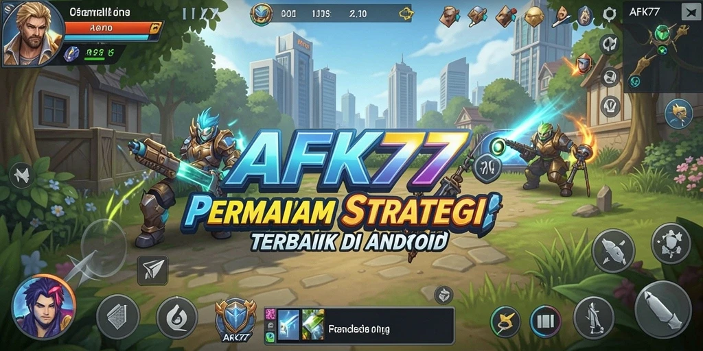 Tampilan gameplay menarik dari AFK77 yang menunjukkan strategi dalam aksi.