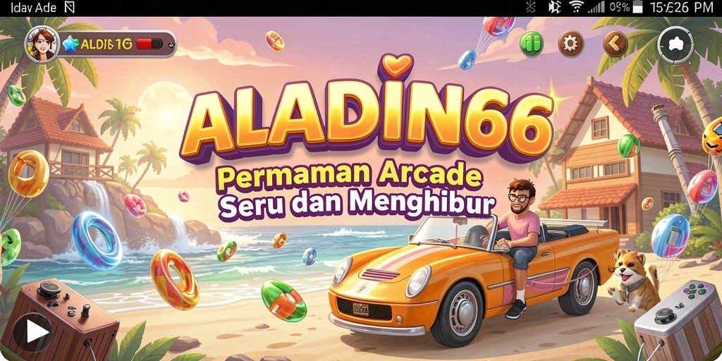 Tampilan gameplay seru ALADIN66 yang menantang dan menghibur.