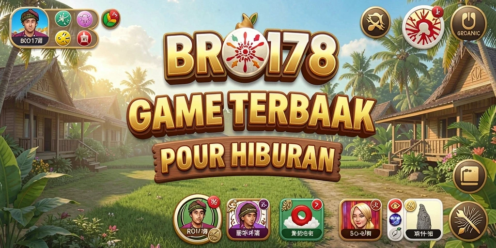 Tampilan gameplay seru dan strategis dari BRO178.