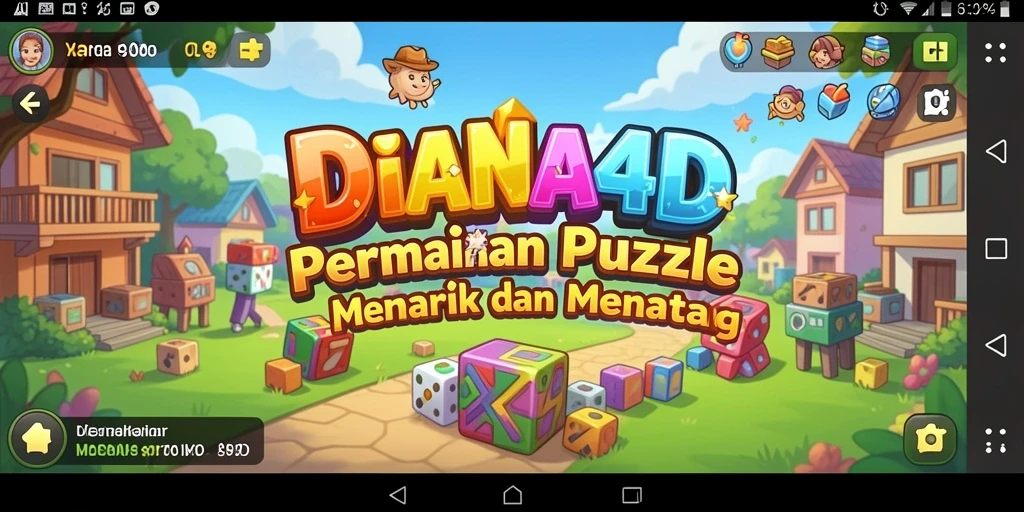 Gameplay menantang dan menarik di DIANA4D.