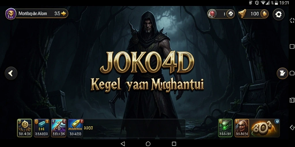 Gameplay menegangkan JOKO4D dengan suasana Horror yang mencekam.
