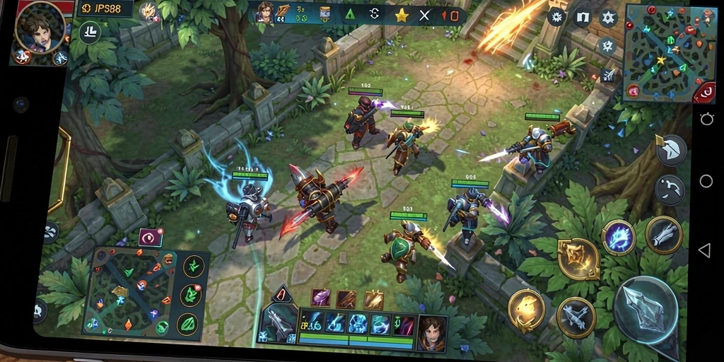 Tampilan menarik dari gameplay JPS88 yang penuh strategi.