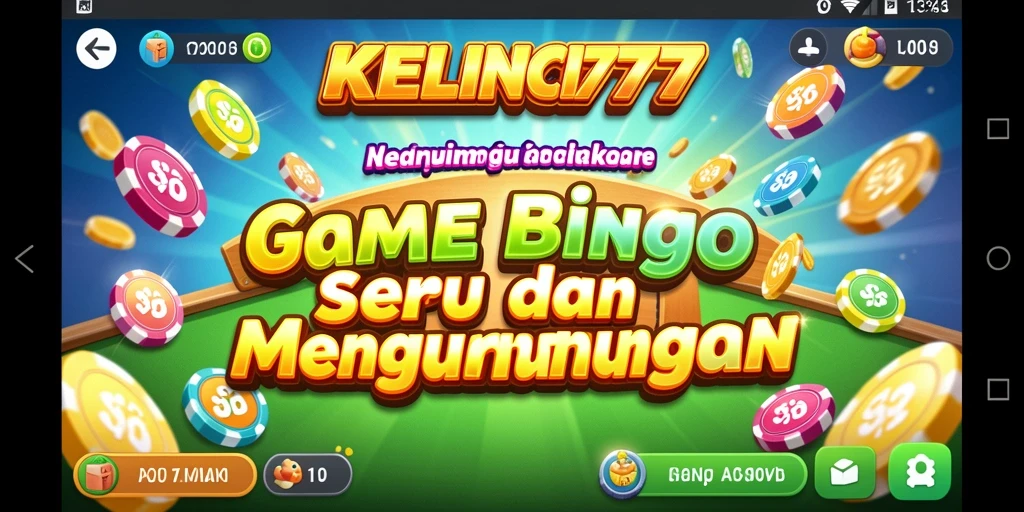 Tampilan menarik dari gameplay Bingo KELINCI777 yang mendebarkan.