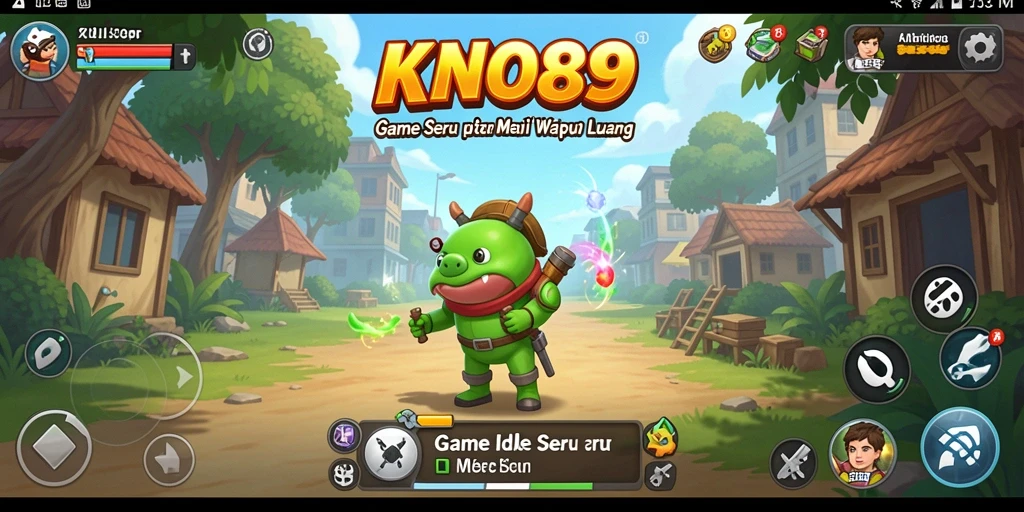 Tampilan gameplay KNO89 yang sederhana dan menarik.