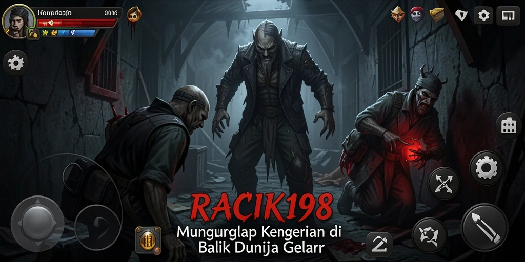 Tangkap momen menyeramkan dari gameplay RACIK198 yang intens.