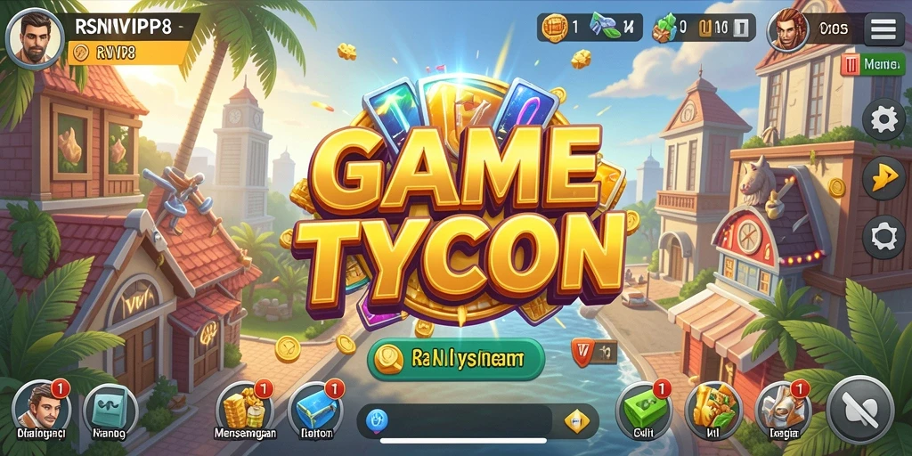 Screenshot menunjukkan gameplay mendebarkan dari RSNVIP8.