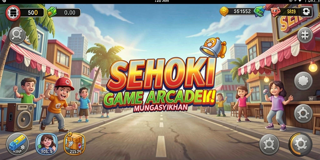 Screenshot SEHOKI menampilkan gameplay yang mengasyikkan dan penuh warna.