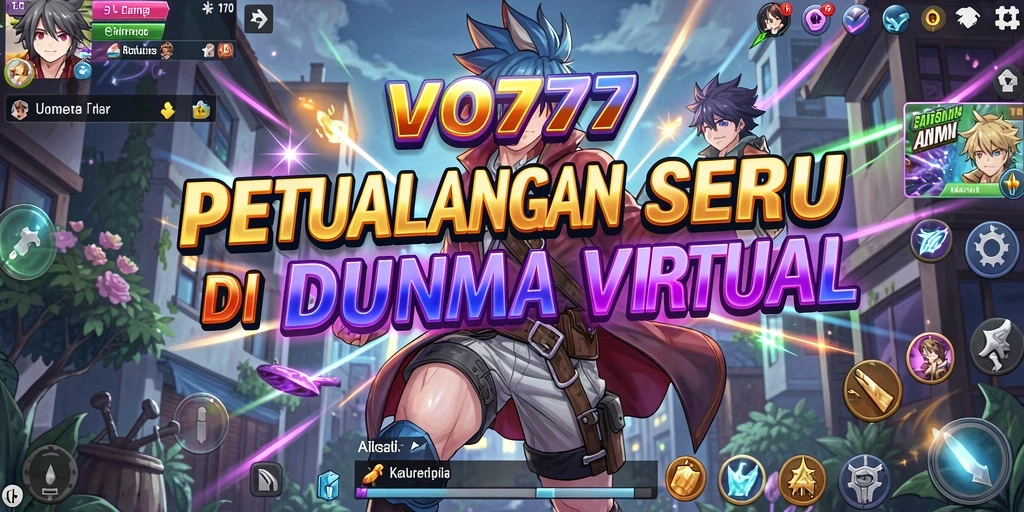 Tampilan gameplay VO777 yang menarik dan penuh aksi anime.